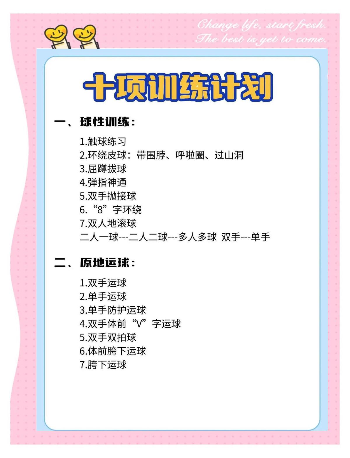 如何为青少年设计有效的篮球训练路径